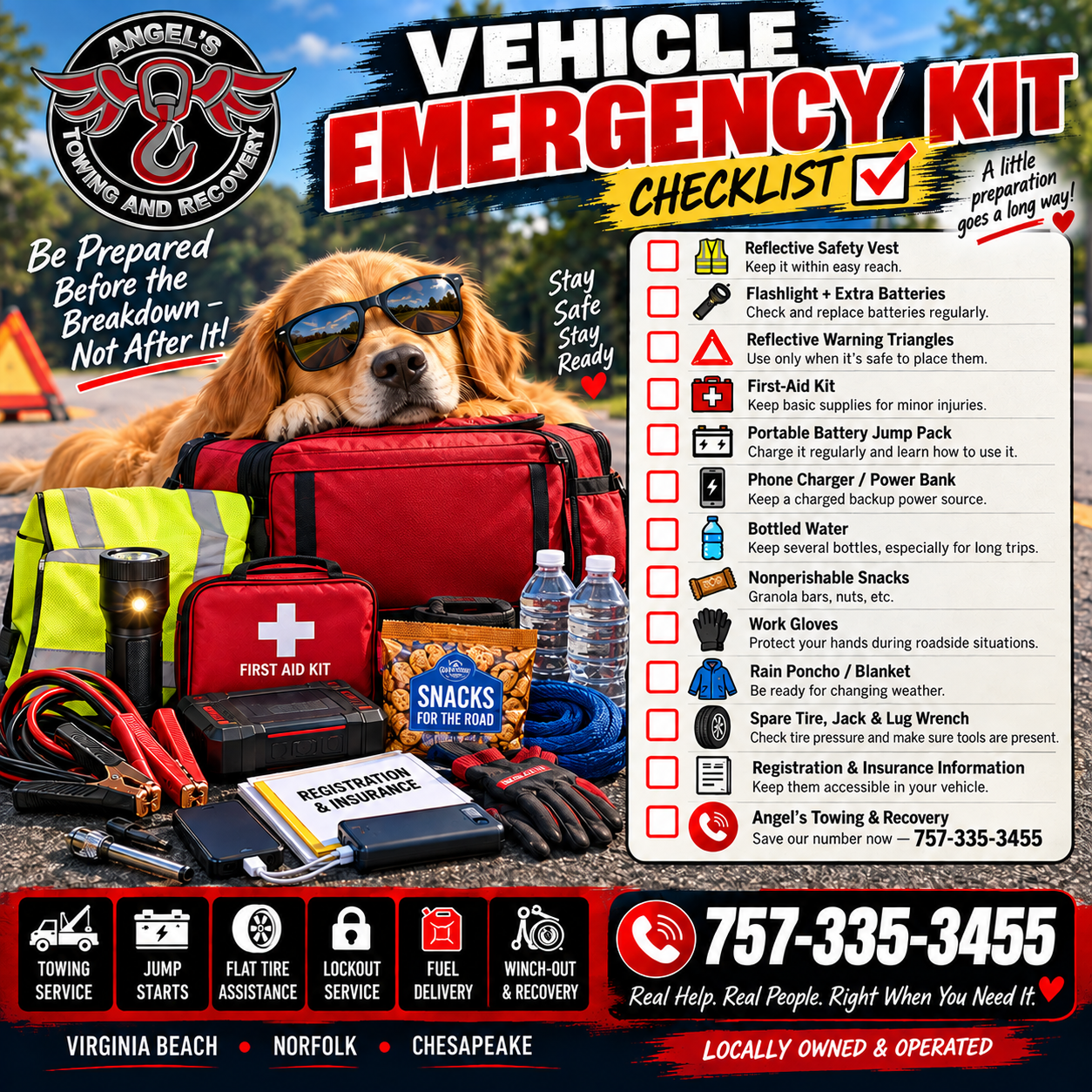 Vehicle Emergency kit