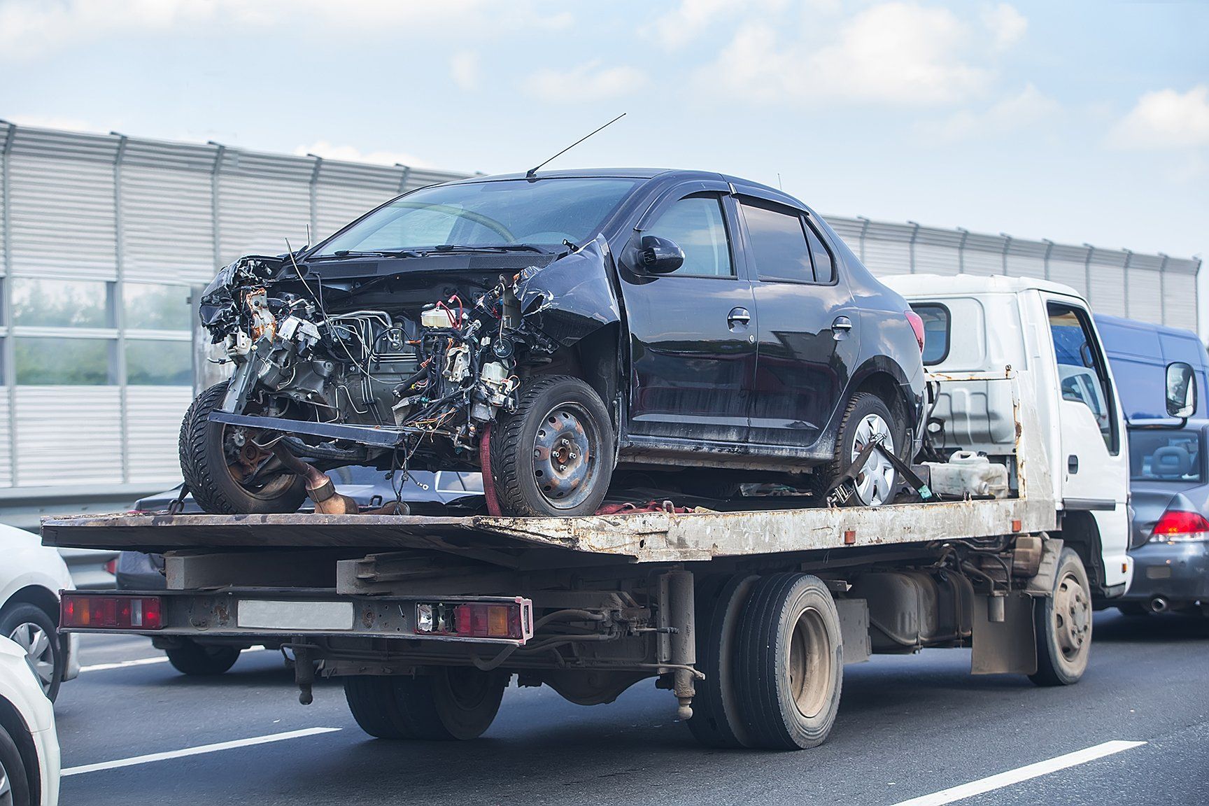 help on road transports wrecker broken
