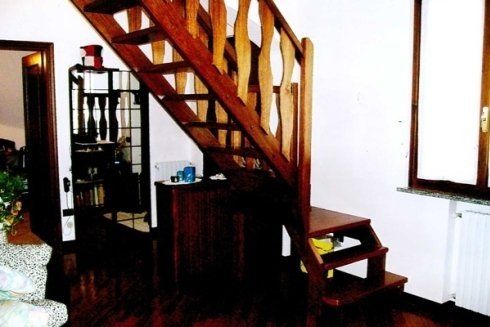 scala interamente in legno