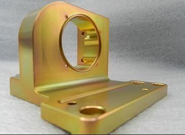 Chromate-converted bracket