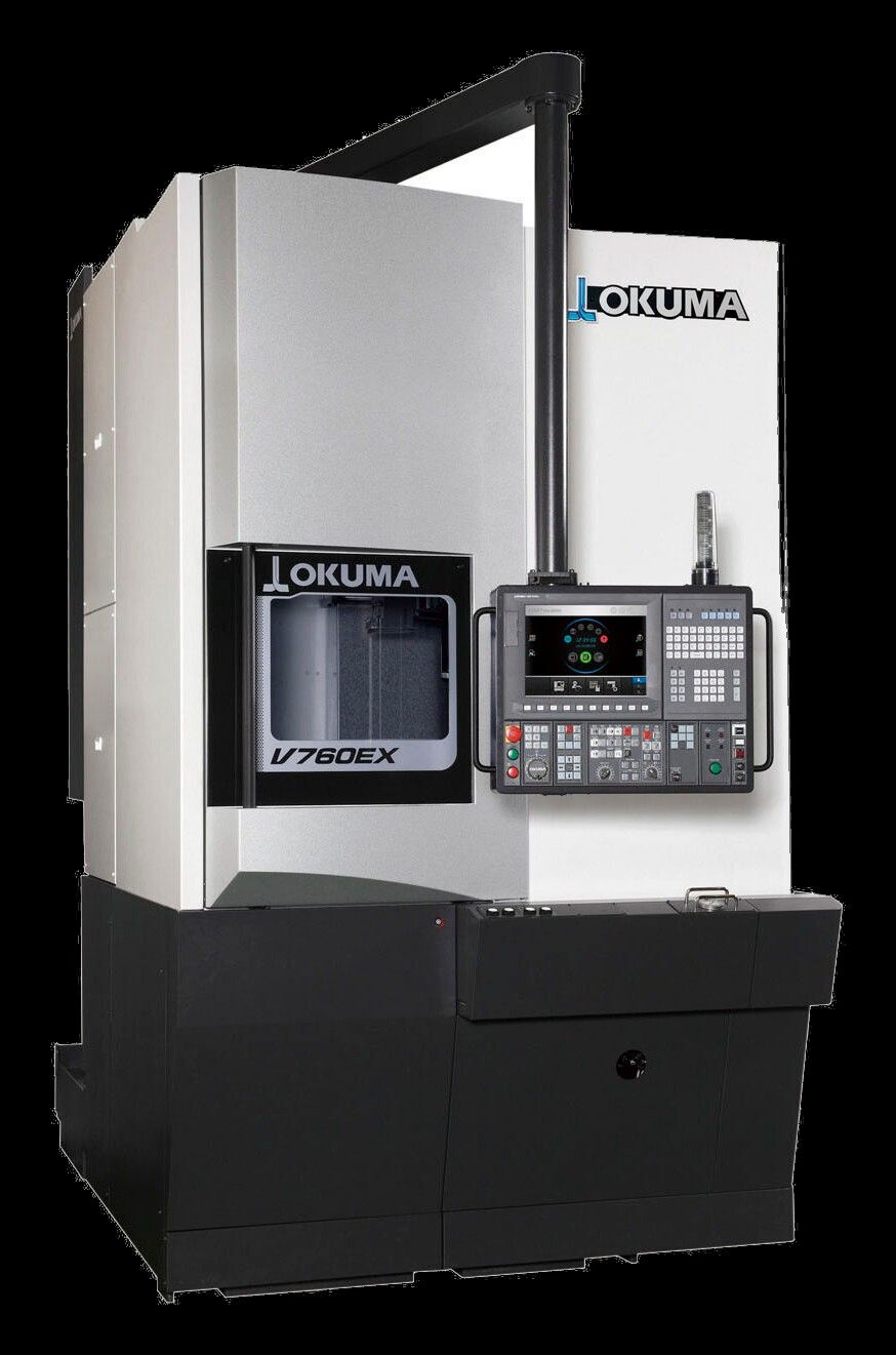 Okuma V760EX vertical lathe