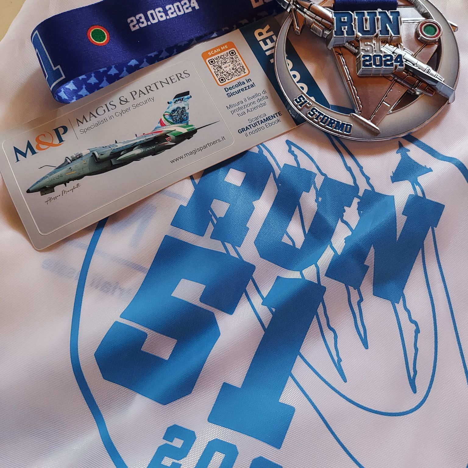 RUN51, solidarietà e territorio badge