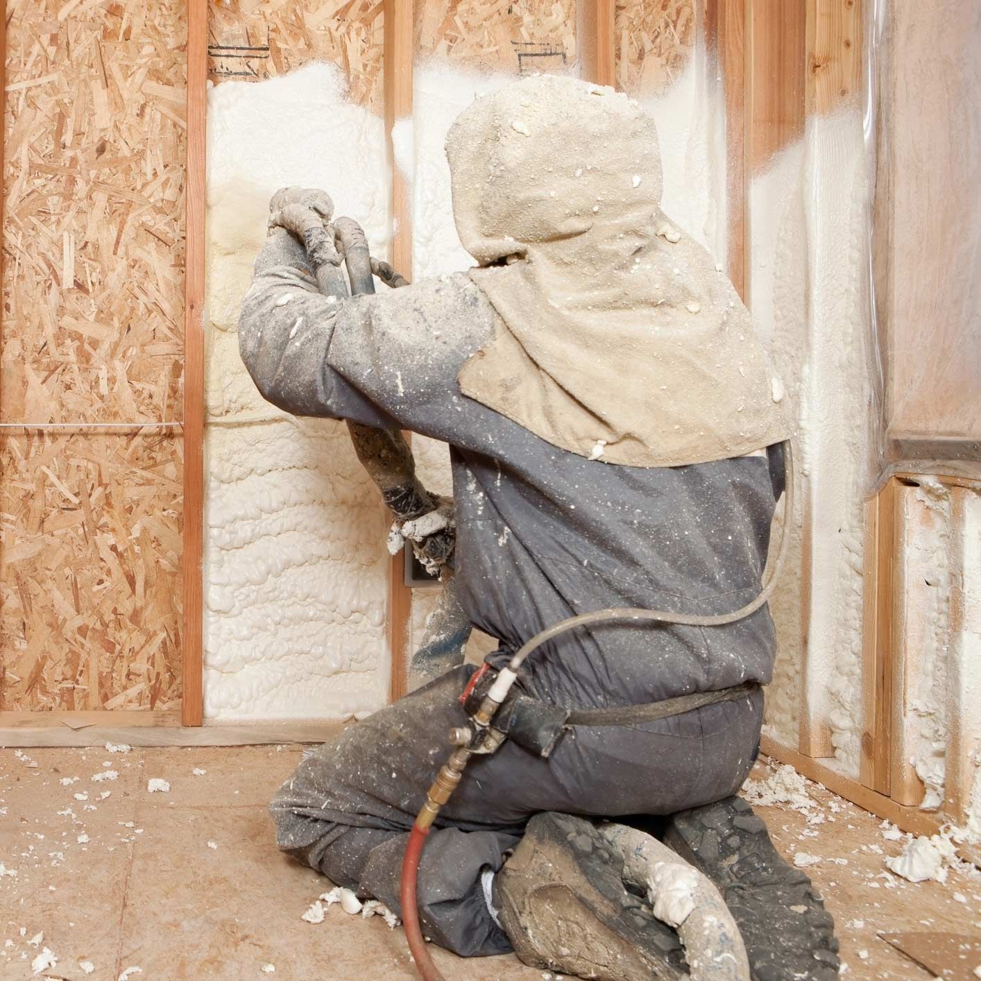 Spraying of Foam Insulation — Green Bay, WI — All Weather Insulation Spraying of Foam Insulation — Green Bay, WI — All Weather Insulation
