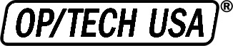 Optech logo call to action button that shows the Optech logotype