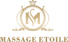 Massage Etoile golden logo