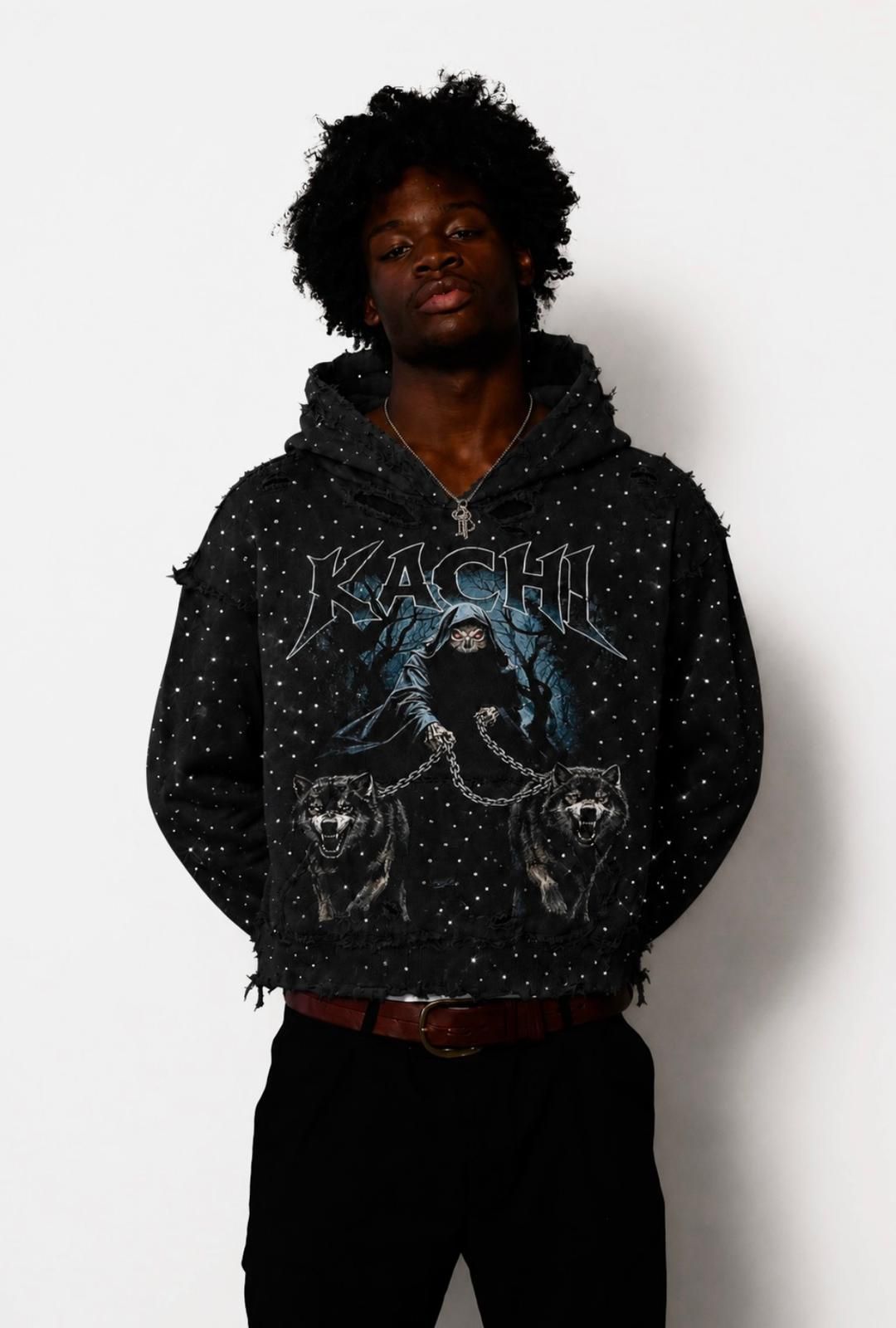 WOLVES GOD ICY HOODIE