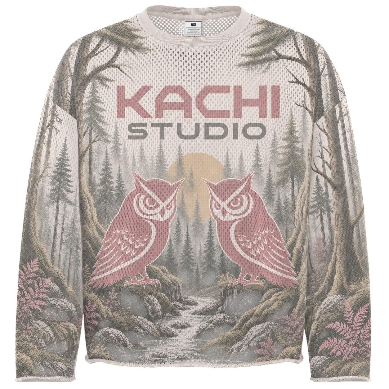DUSK TWIN KNIT MESH LONG SLEEVE