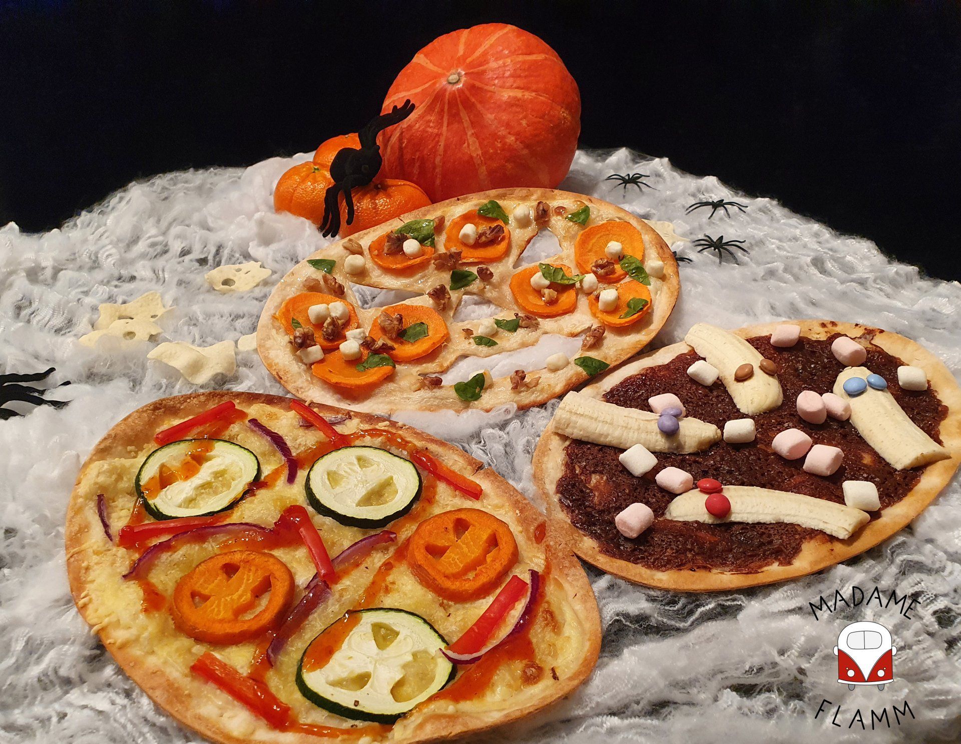 Halloween Flammkuchen Foodtruck Madame Flamm banner sfeerbeeld