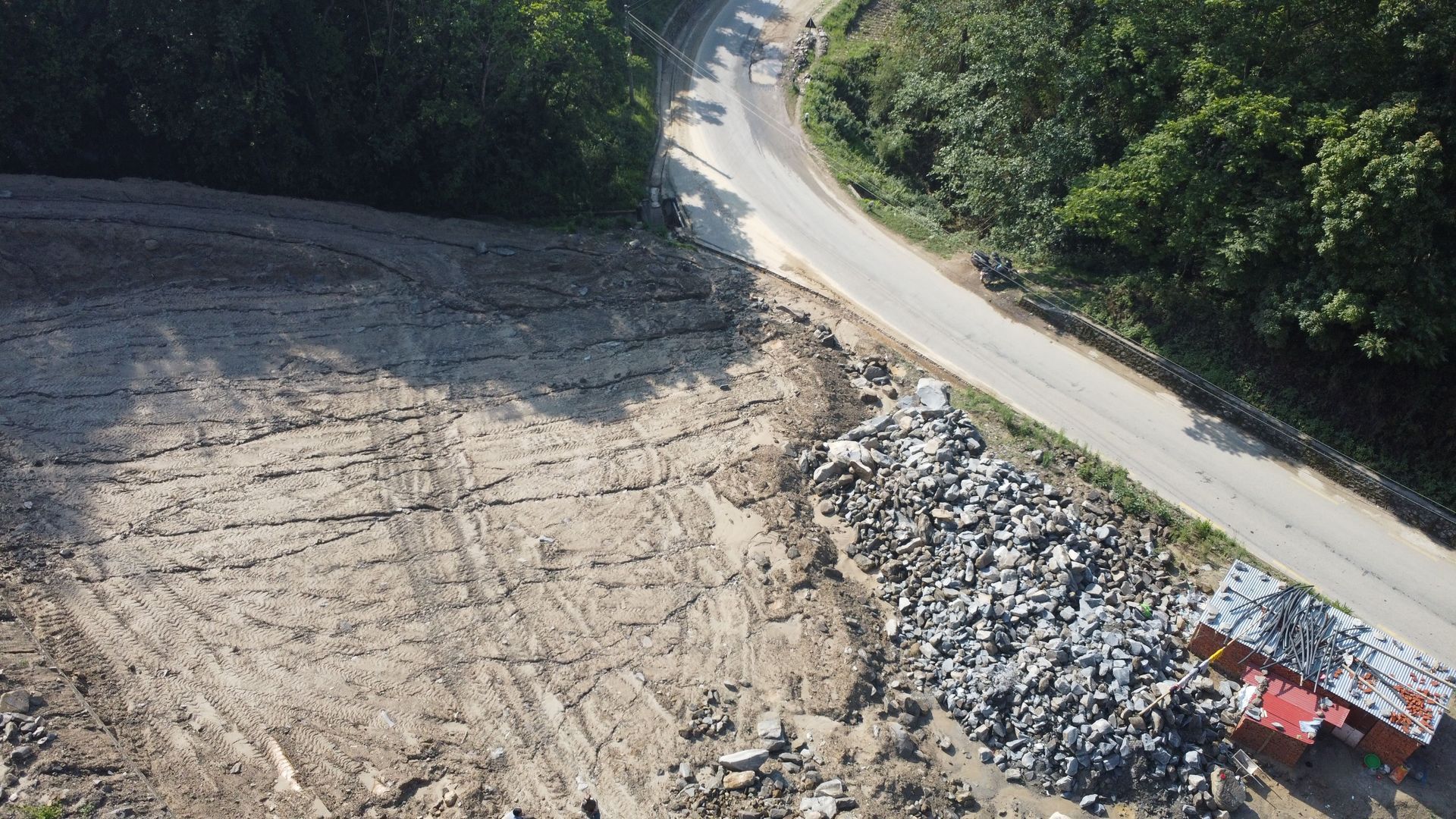 H&H Outdoor Services grading a property for future improvements