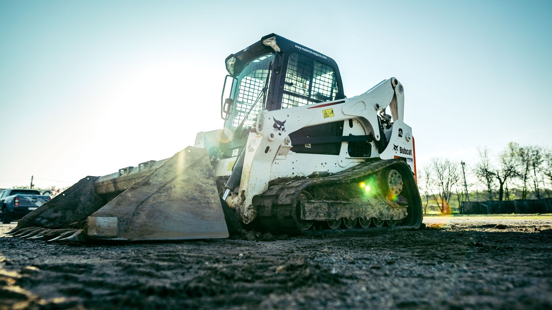 H&H Outdoor Services grading and leveling a property