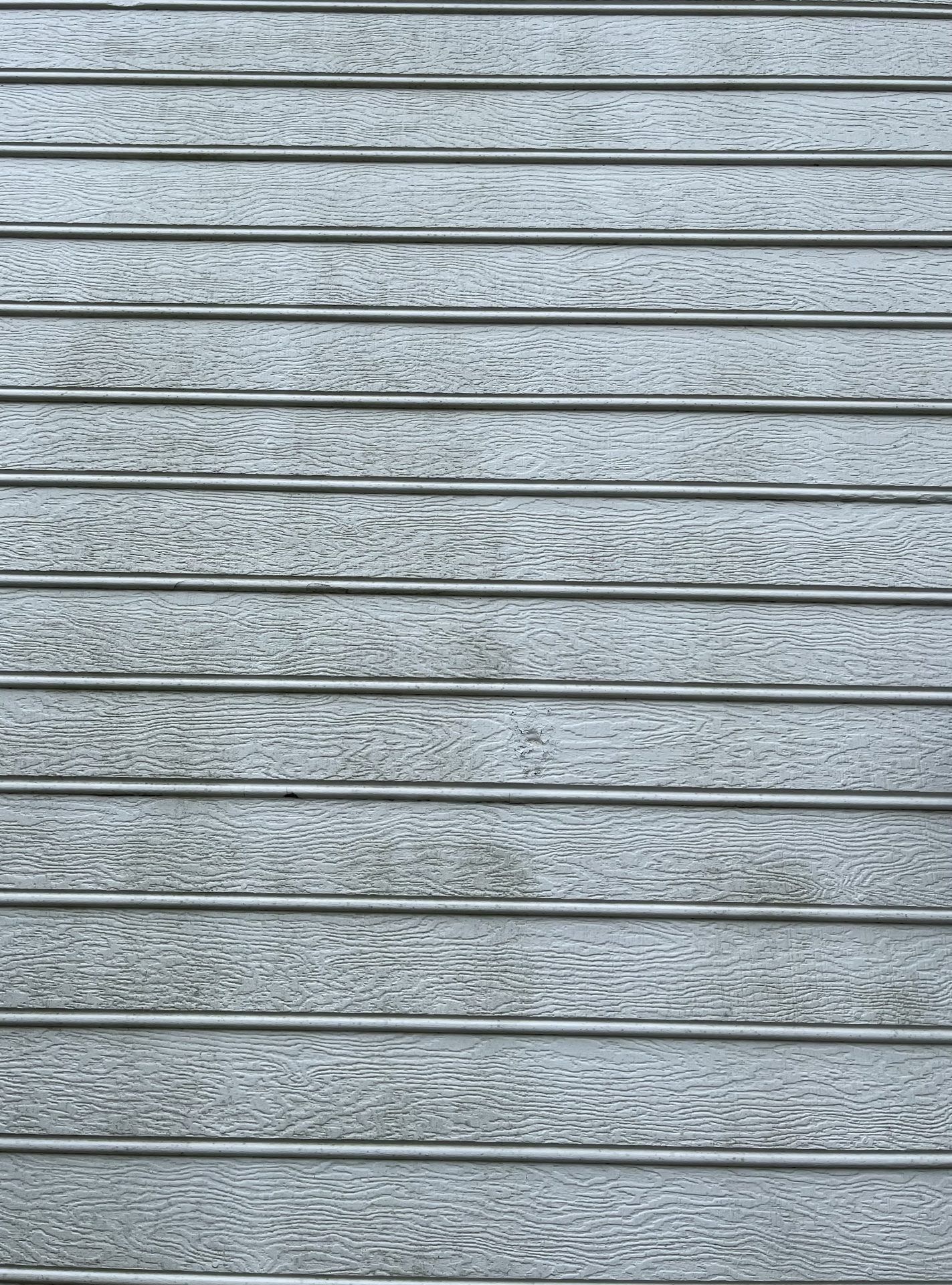Before picture off dirty siding