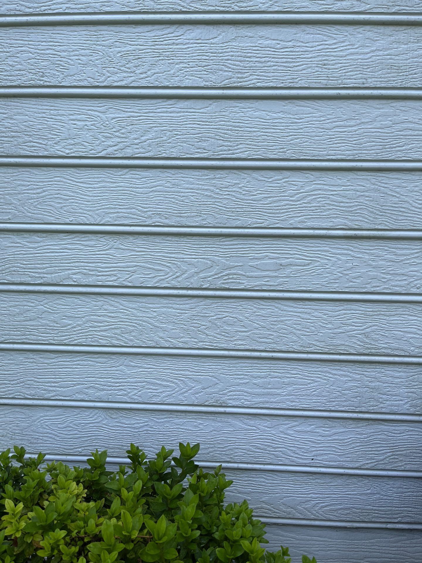 After image of clean siding