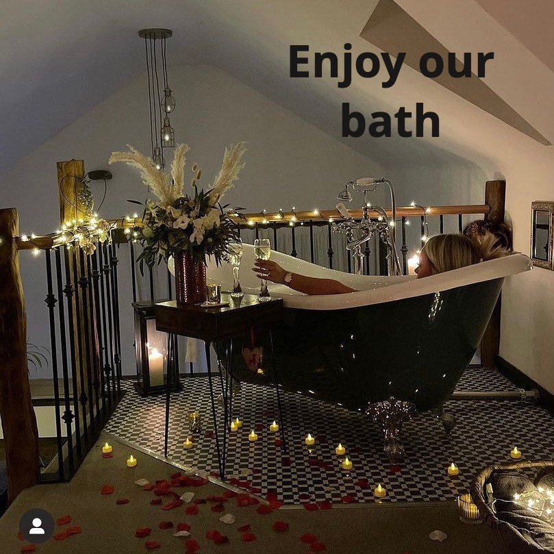 Our free standing bath