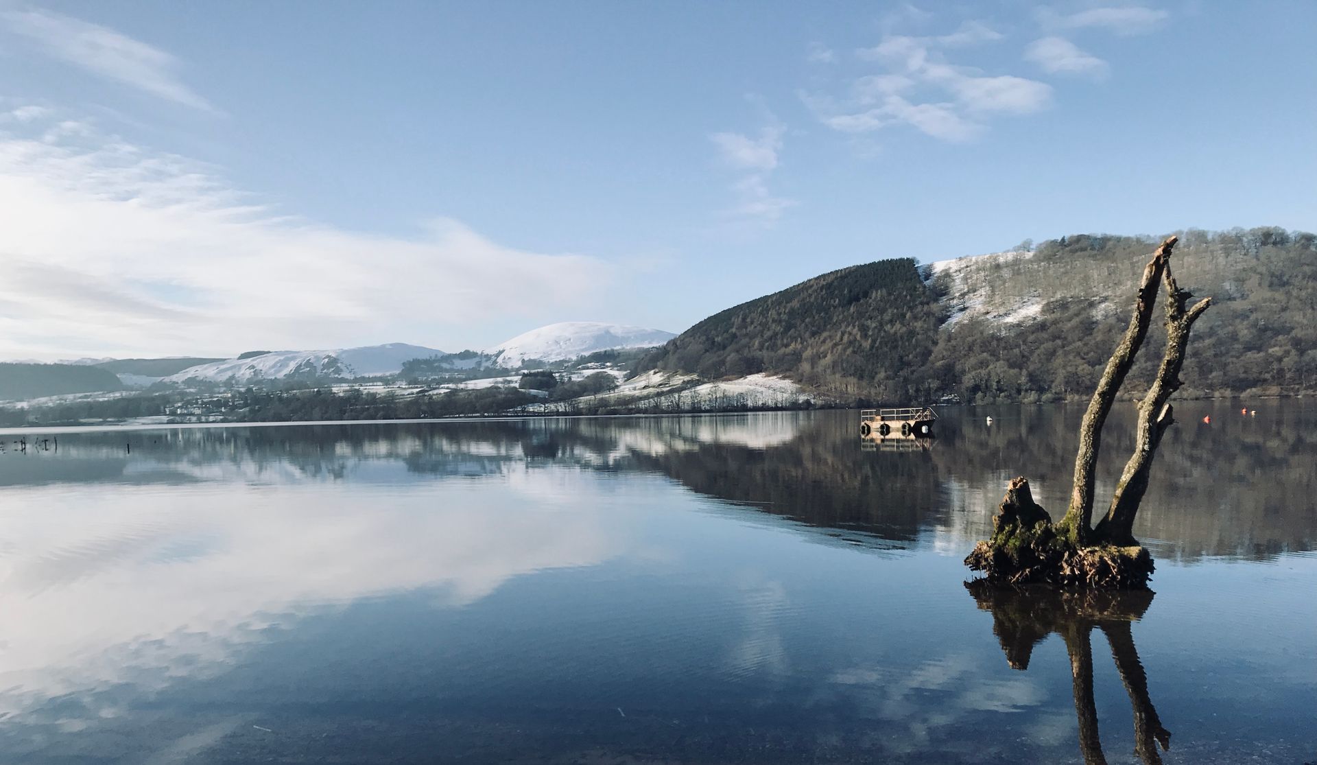 Ullswater is just a 10 minute drive away