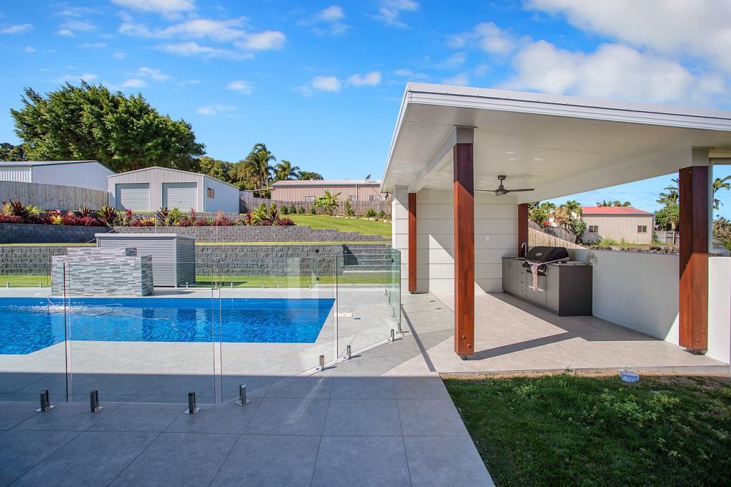 Glass Fence Around Pool — Local Glaziers in Eton, QLD