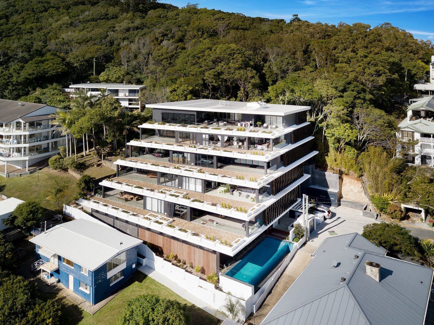 Pool With Beautiful View — Local Glaziers in Eton, QLD
