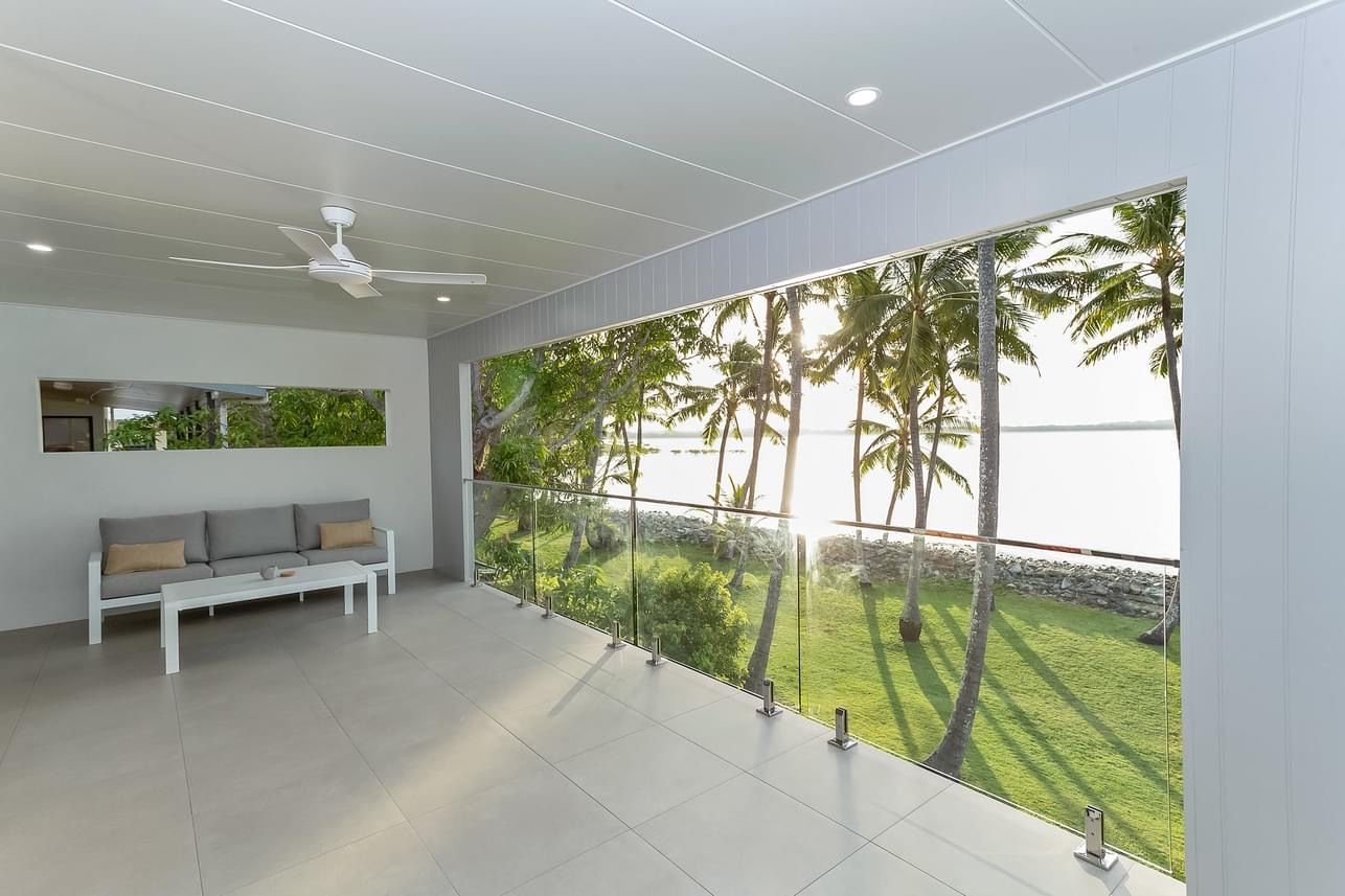 Glass Fence Around Stairs — Local Glaziers in Eton, QLD