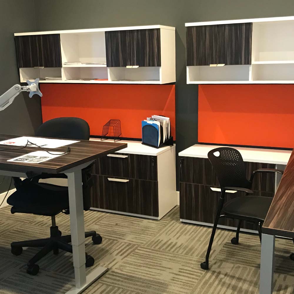 Professional services workspace interior design