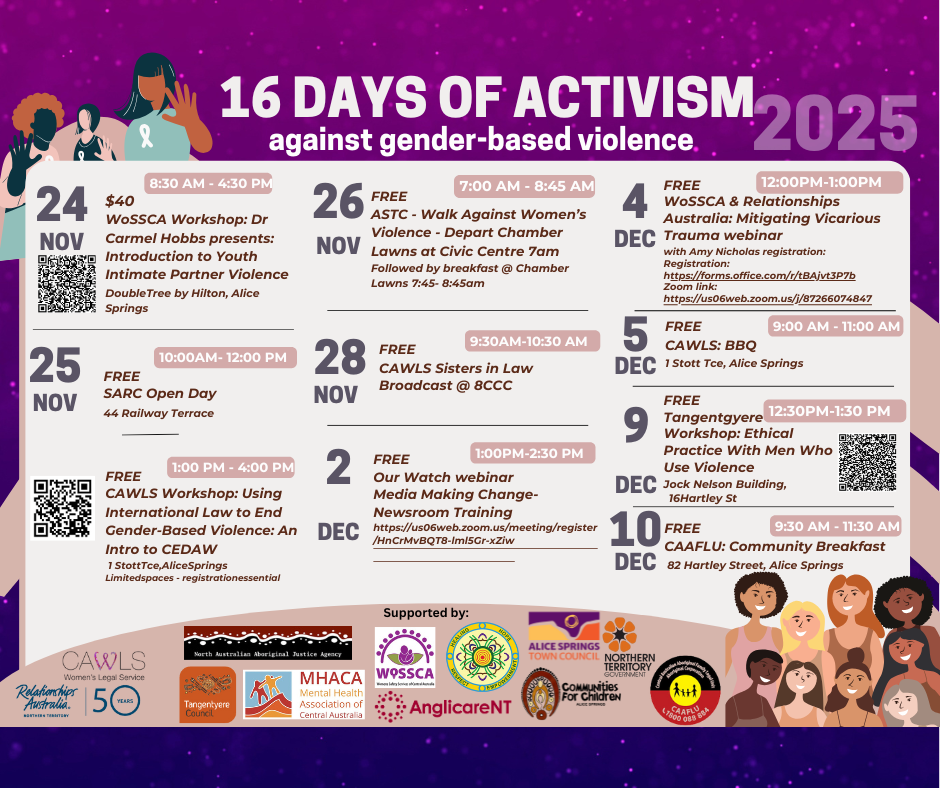 16 Days of Activism: Against Gender-Based Violence