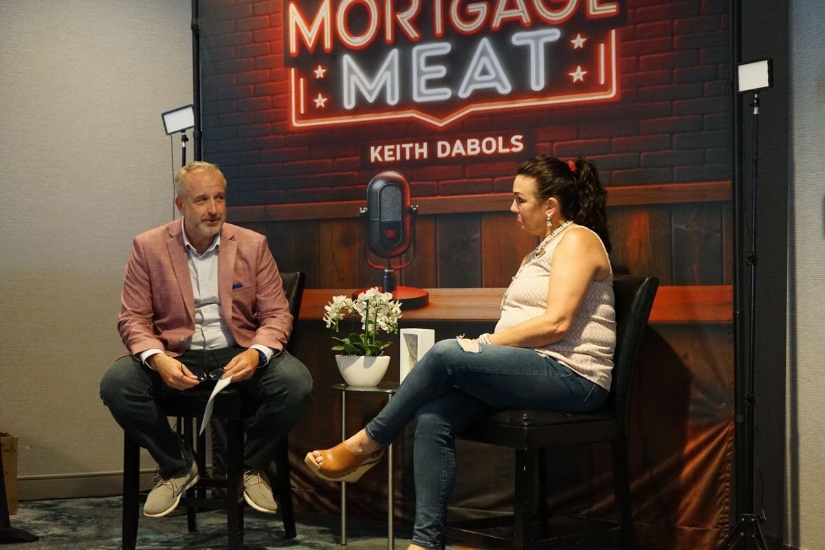 Live podcast recording at the expo