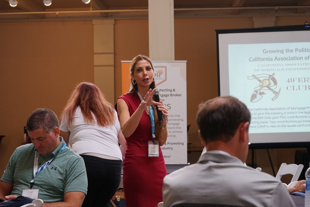 Presenter during a breakout session