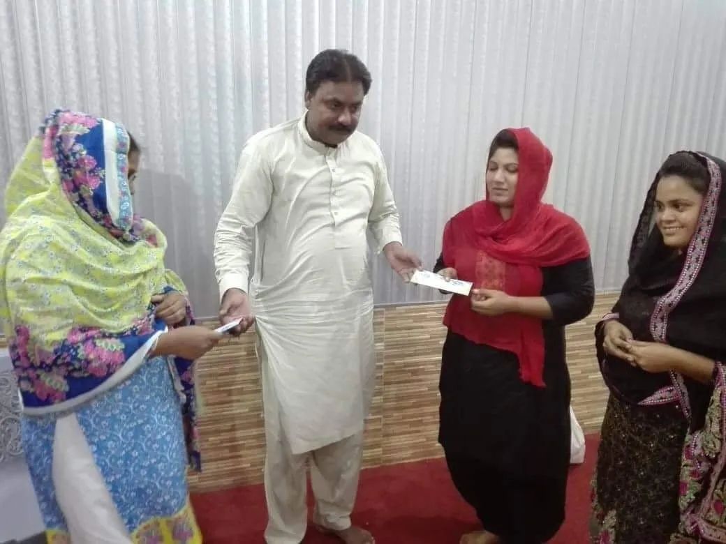 Sewing Center Certification Giving