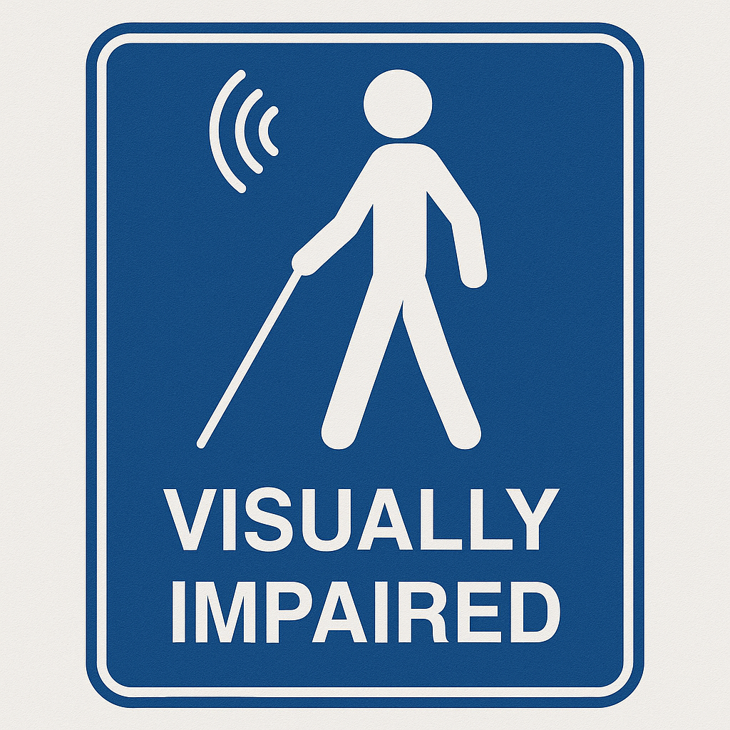 Visually Impaired Signage Knoxville TN