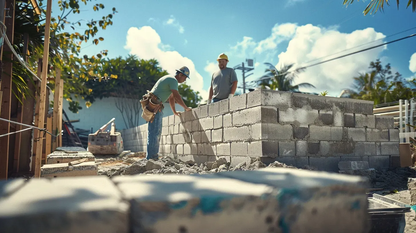 wall block repair