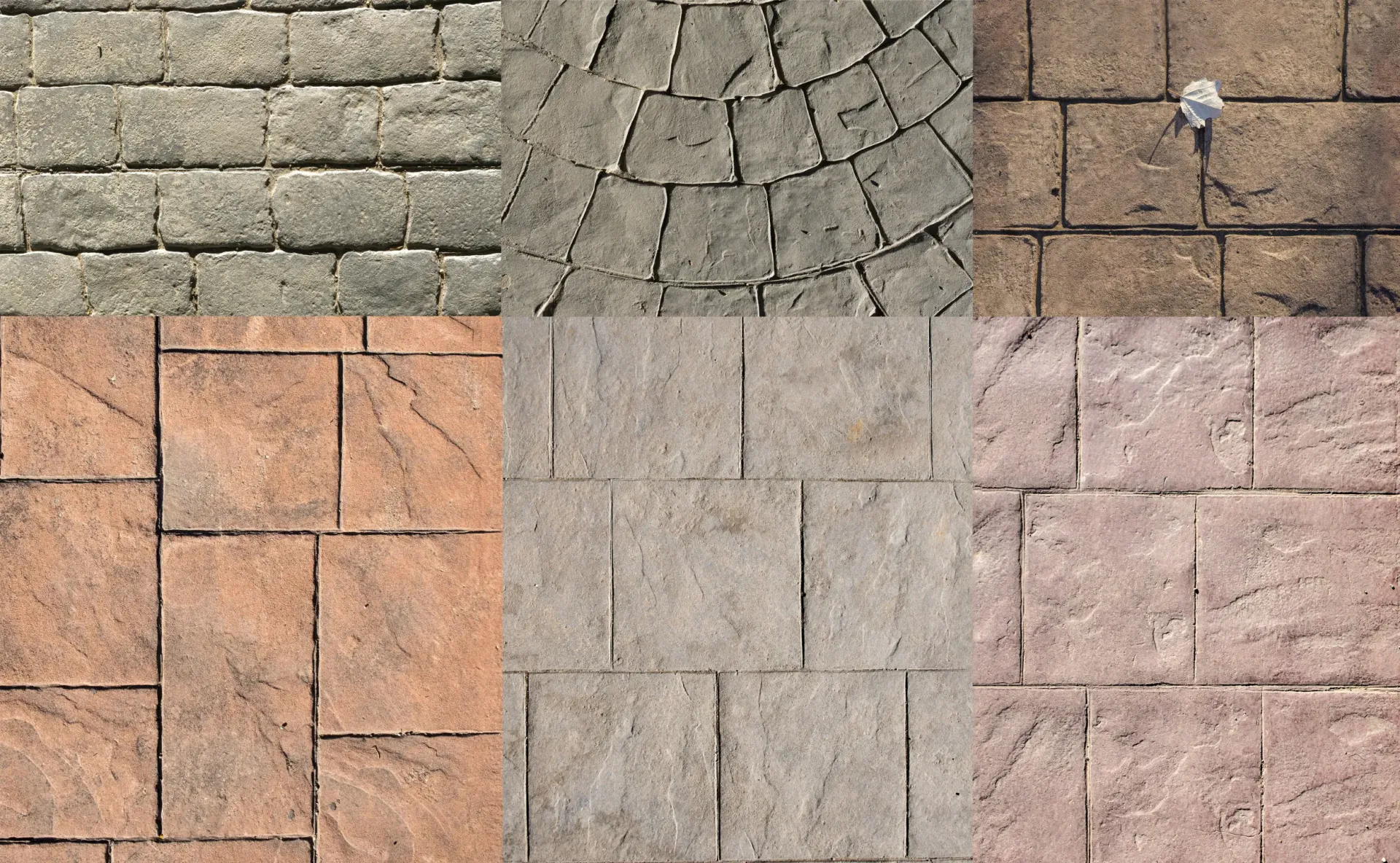 stamped concrete designs