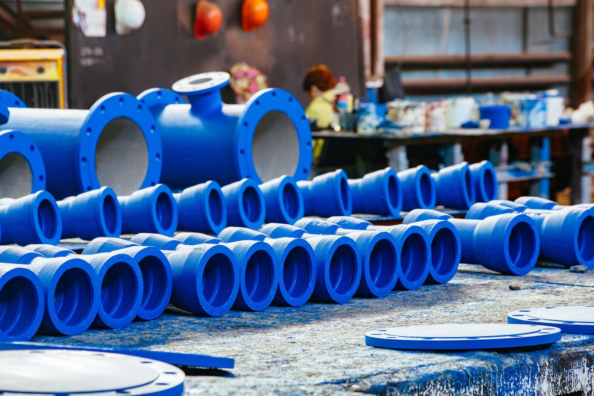Sewer-line pipes