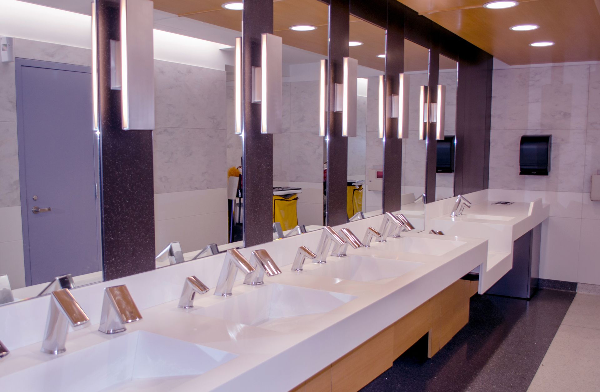 commercial bathroom plumbing in Western MA