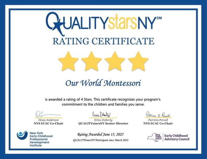 4-Star QUALITYstarsNY Rating