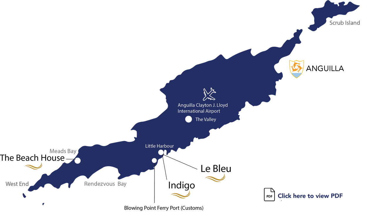map of Anguilla