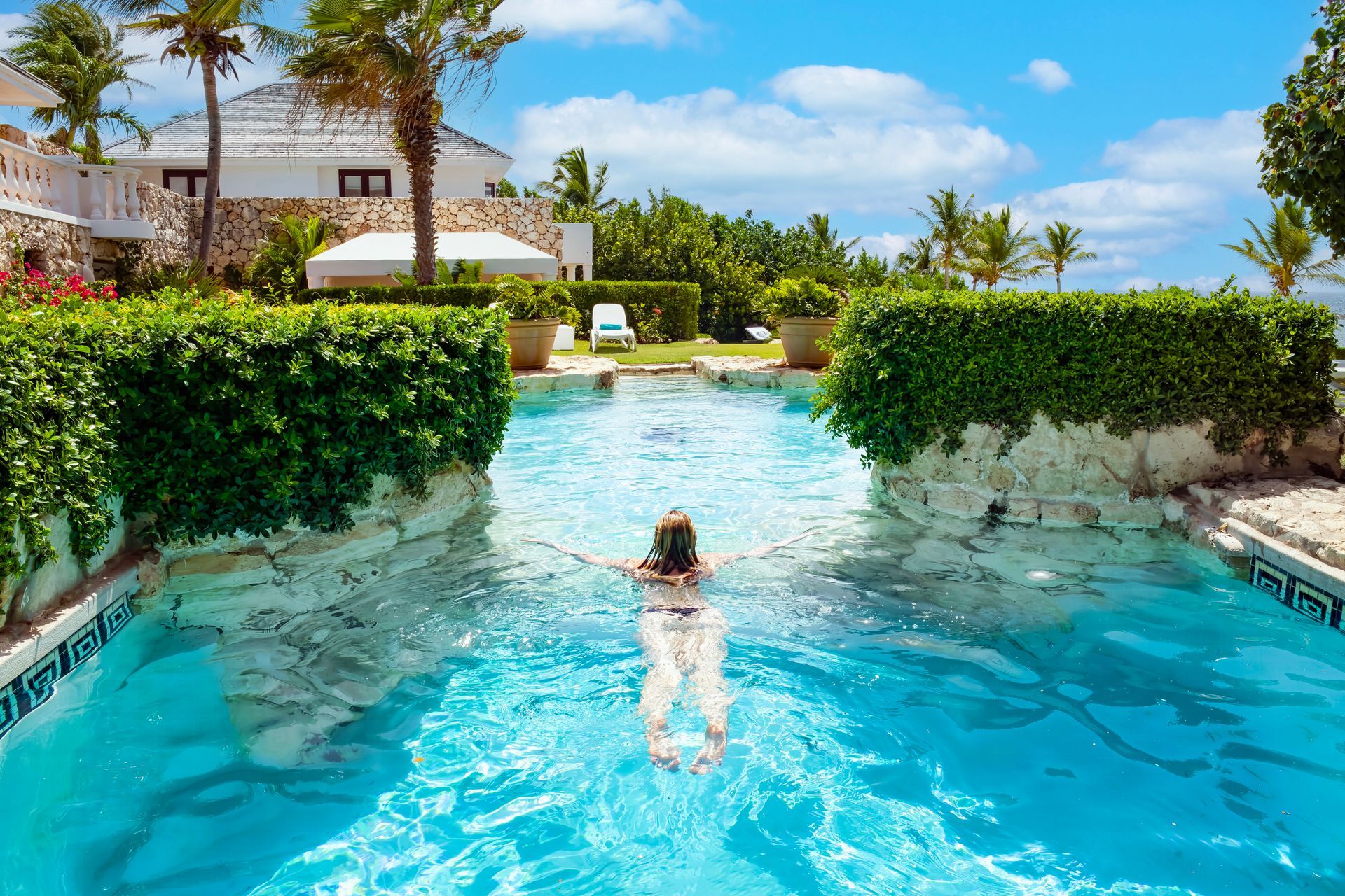 Indigo villa pool