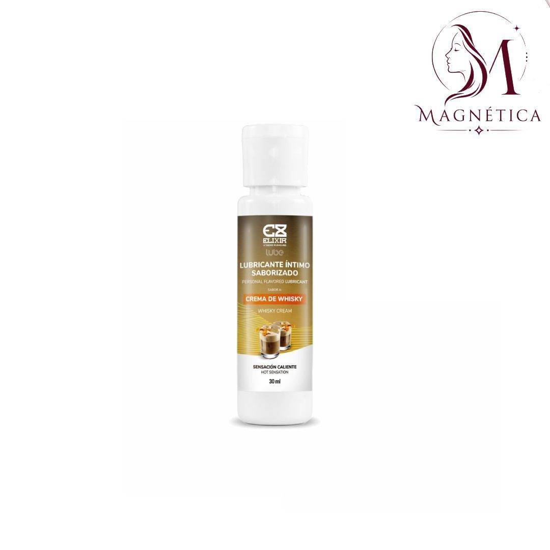Lubricante Saborizado Crema de Whisky Elixir