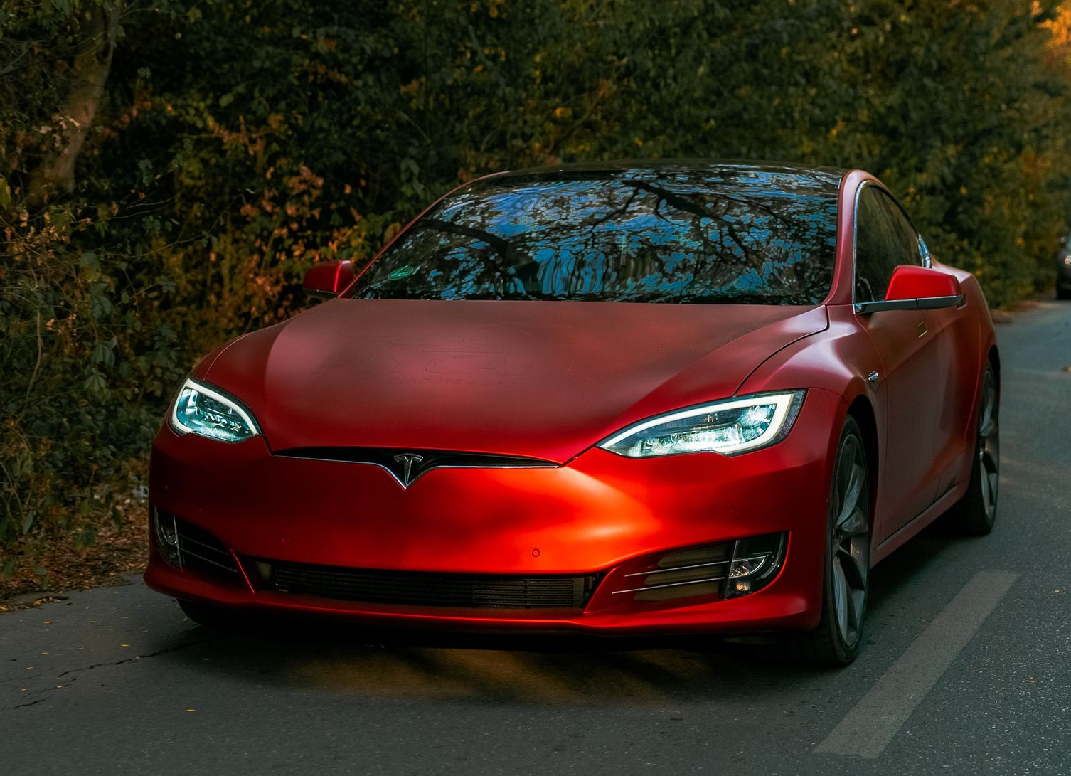 Ceramic tint on Tesla glass roof