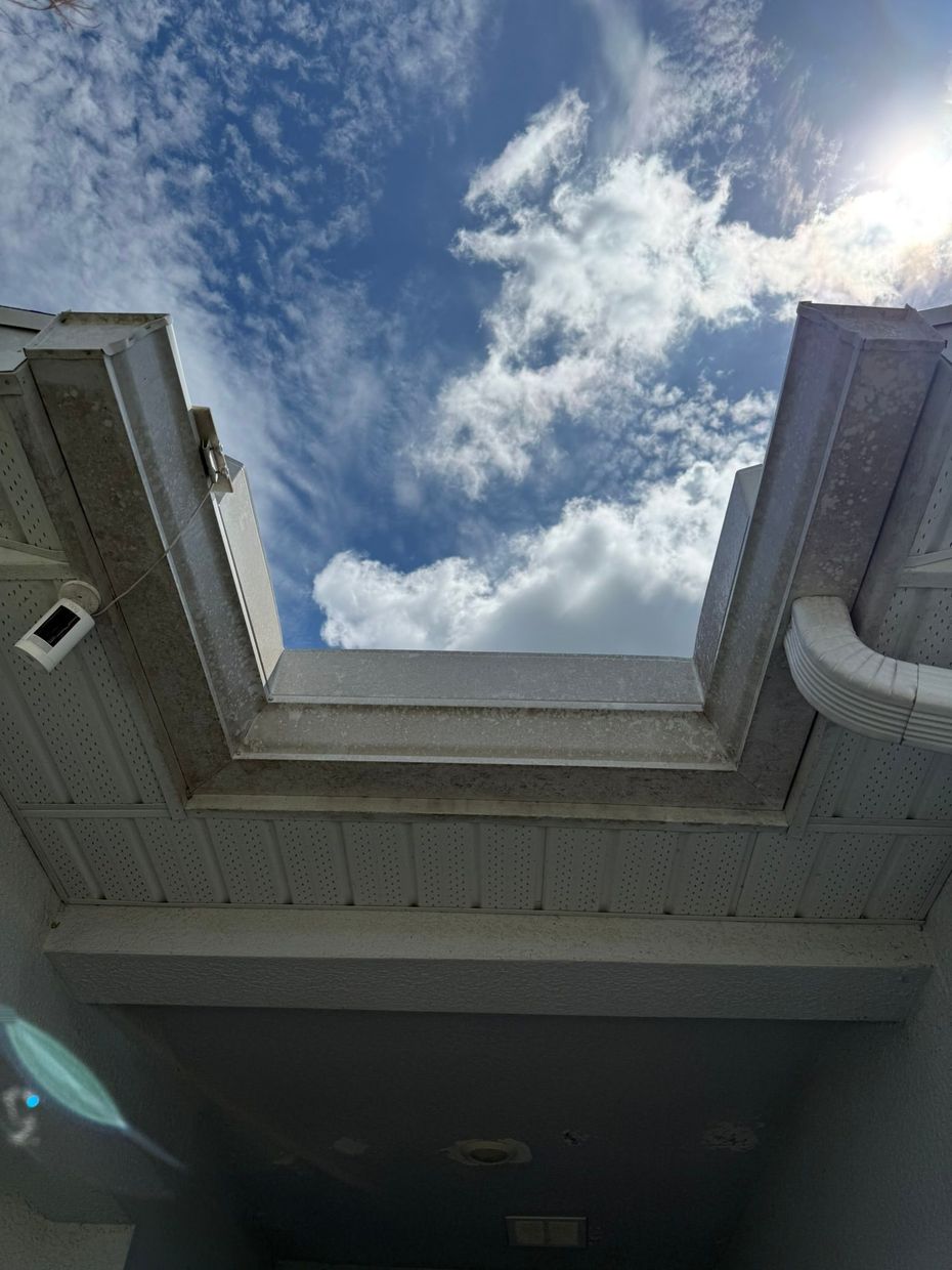 Dirty Gutter Before