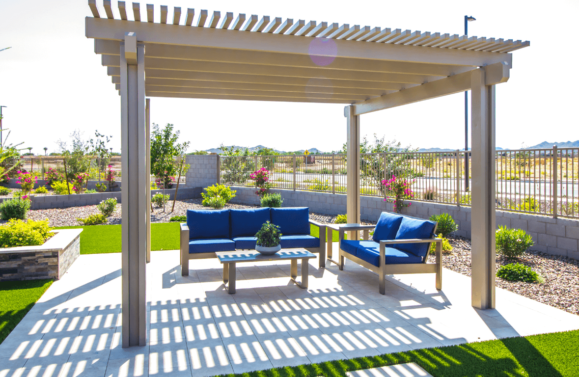 concrete patio in Lakeland, FL