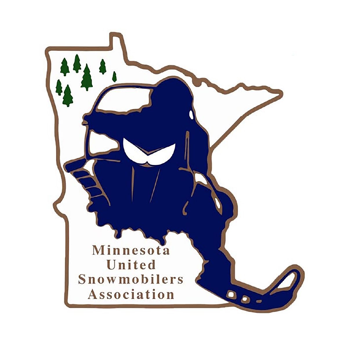 Full-color Minnesota United Snowmobilers Association's National Logo Full-color Minnesota United Snowmobilers Association's National Logo