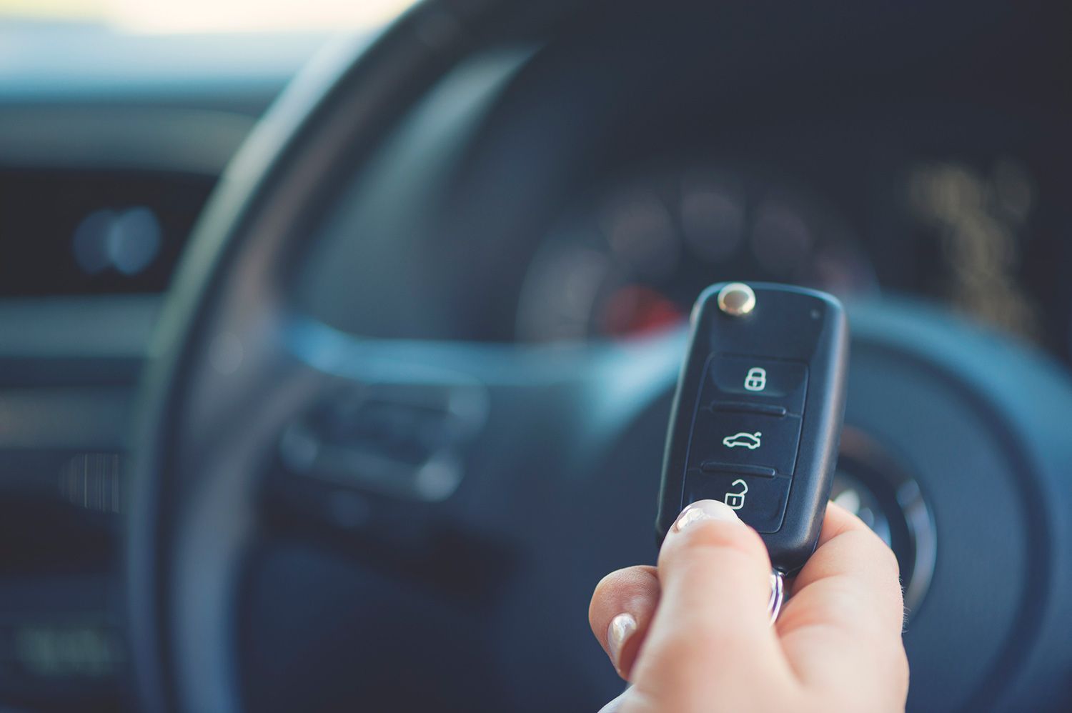 Car Owner Holding the Key — Redwood City, CA — JDG Registration Services