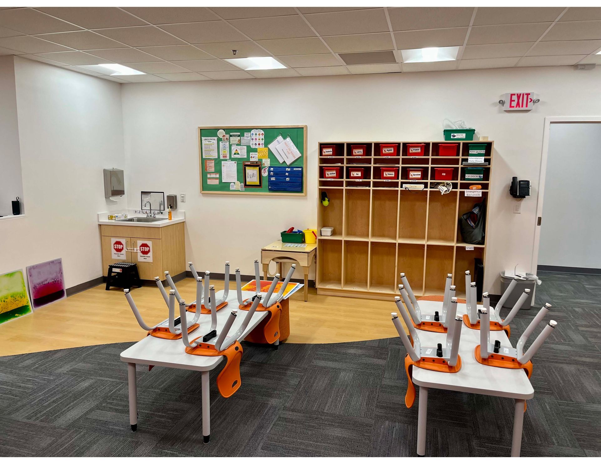 Modern breakroom renovation
