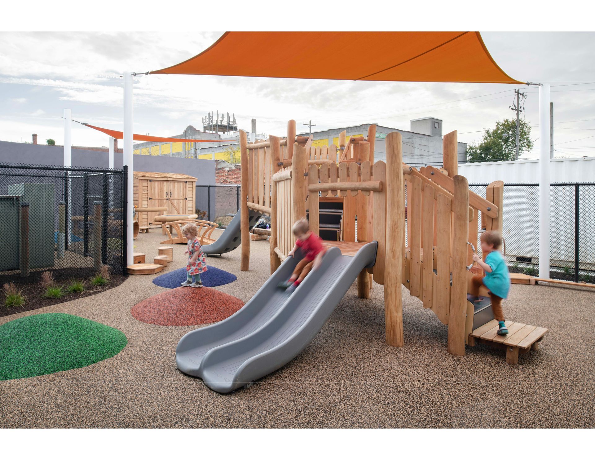 Safe school playground design