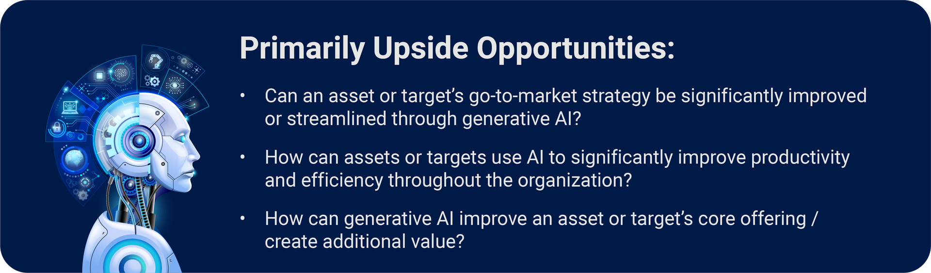 AI-driven shifts in value propositions could reshape markets and a list of PE opportunities