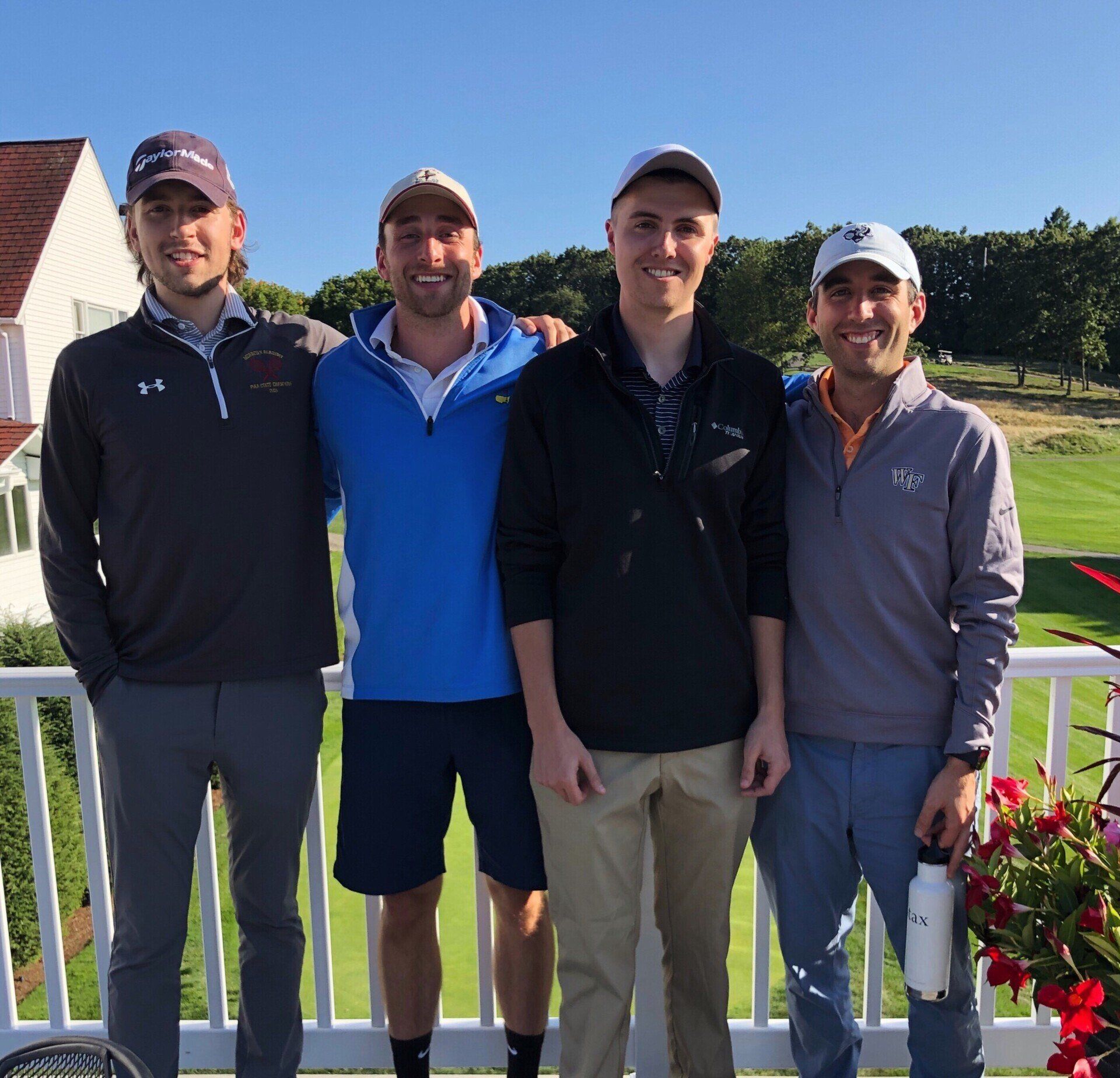 Stax Boston at a golf fundraiser