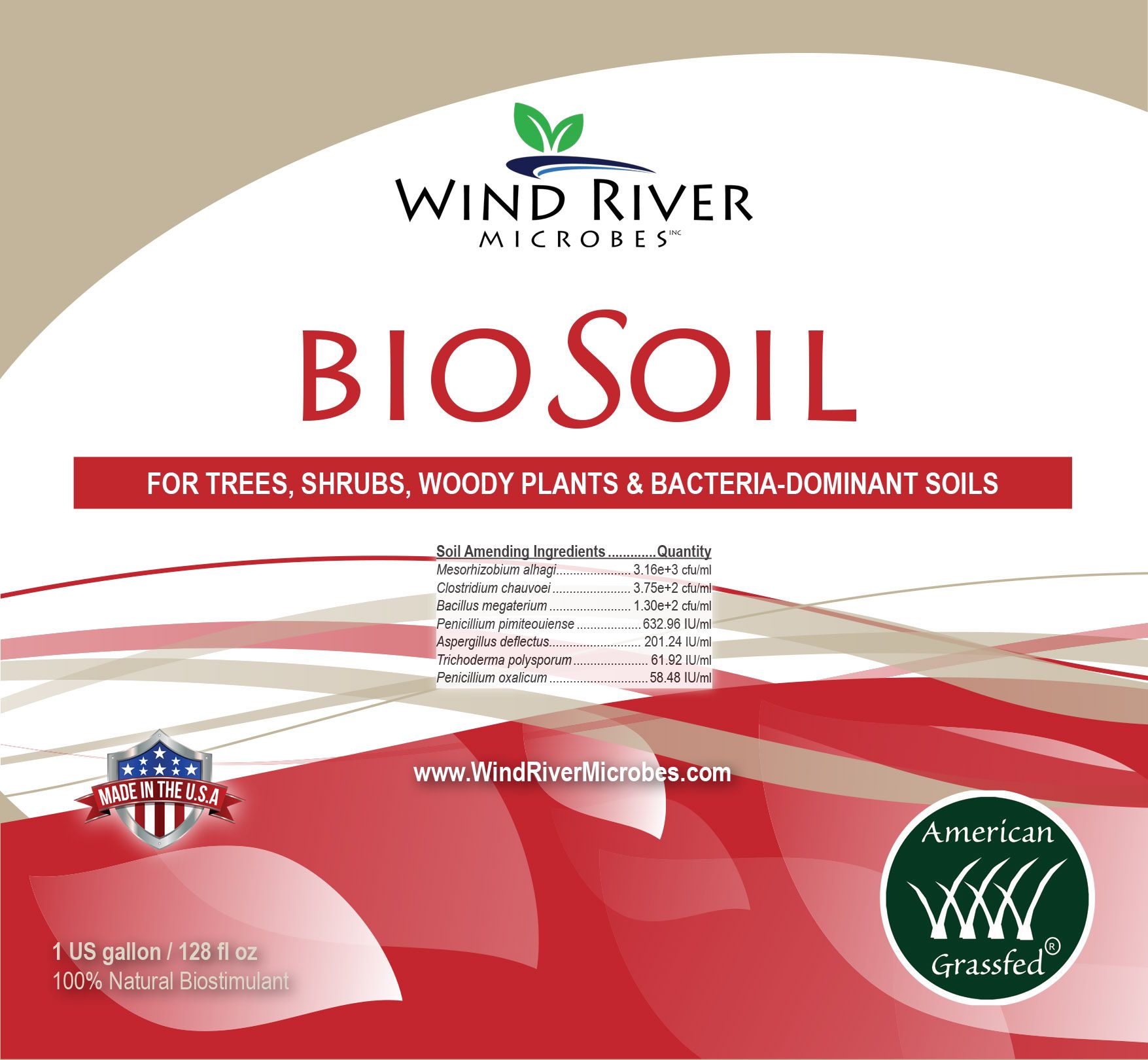 soilcare front label