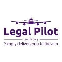 Legal Pilot logo with a purple airplane over the text, “Simply delivers you to the aim”