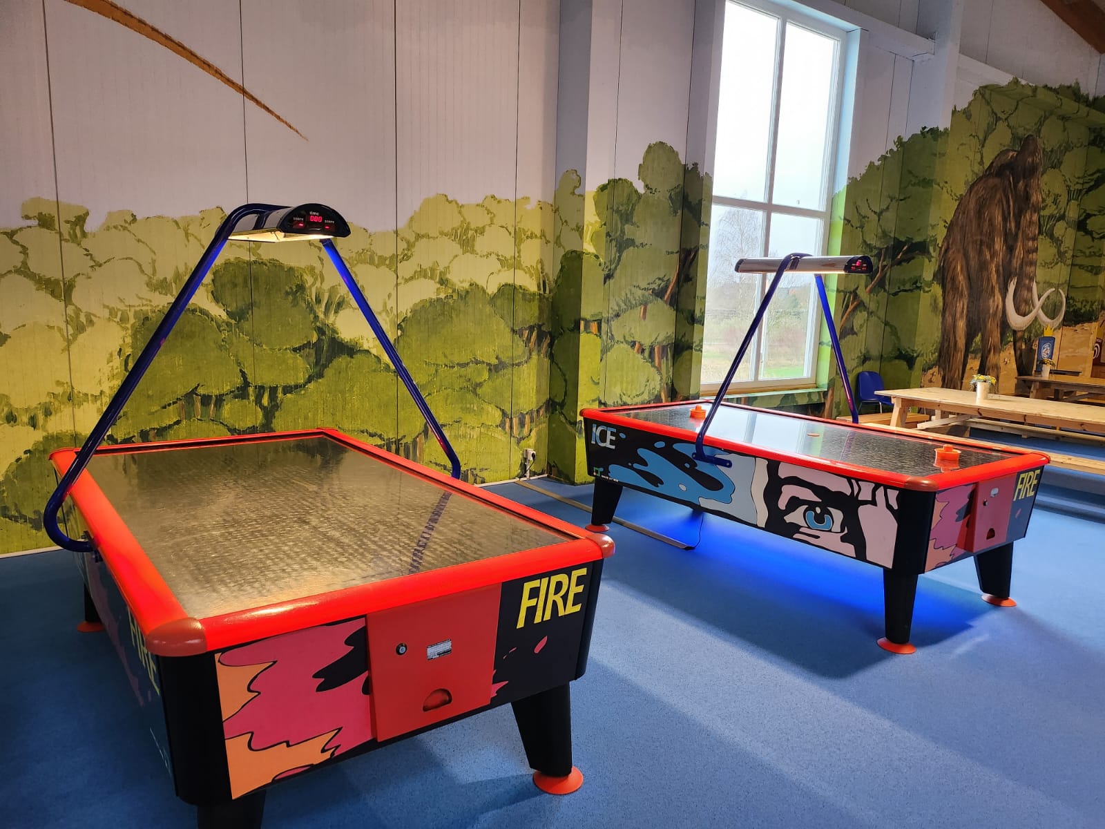 Indoorspielplatz Mumpitz Wismar Air-Hockey