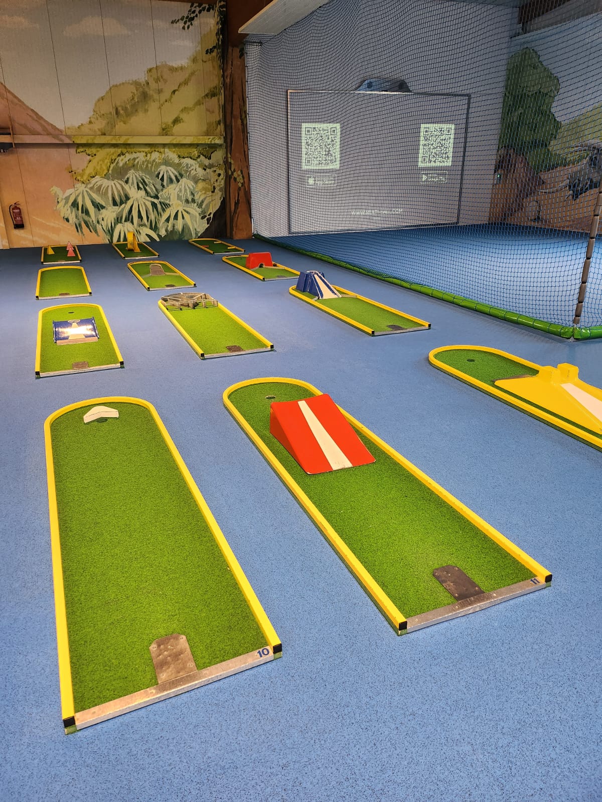 Indoorspielpark Mumpitz Minigolf
