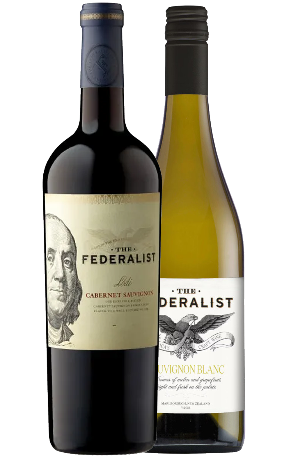A bottle of sweet red wine with a red label on a white background.