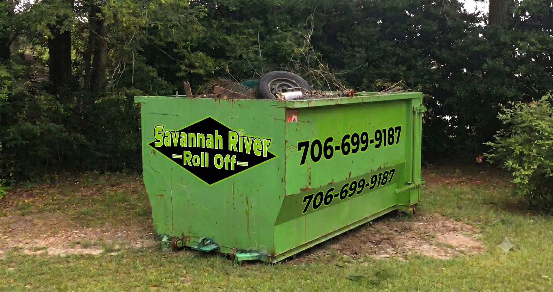 A green dumpster for savannah river roll off llc